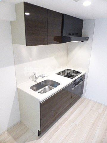 港区新橋５丁目の賃貸マンションのキッチン