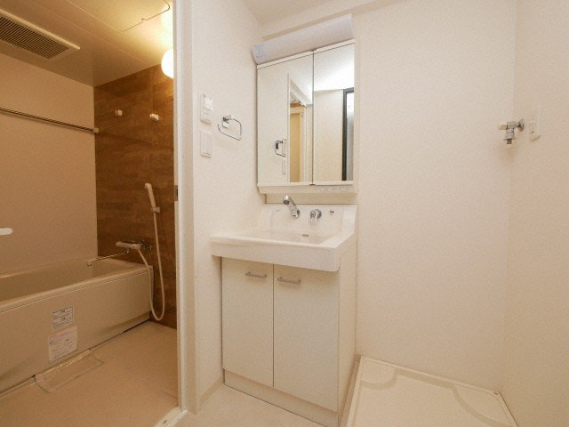 S-RESIDENCE難波EASTの洗面所