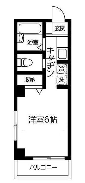Ｋハイムの間取り|間取りです。