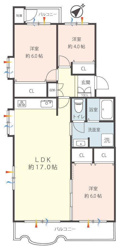 コーポ湘南大津6号棟の画像