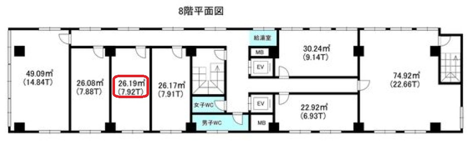 リアライズ堺筋本町ビルの間取り|図面は略図に付き現況優先