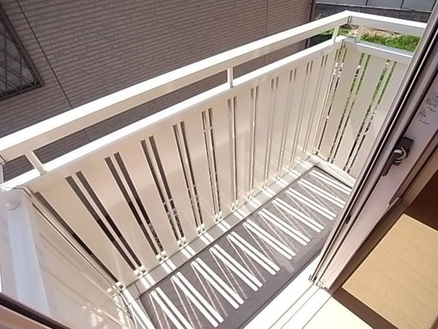 クロシェット津田沼のバルコニー