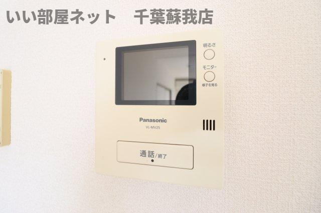 サンベルテ　Ⅴのセキュリティ|TVモニターホン付きで来訪者の確認もできますね！