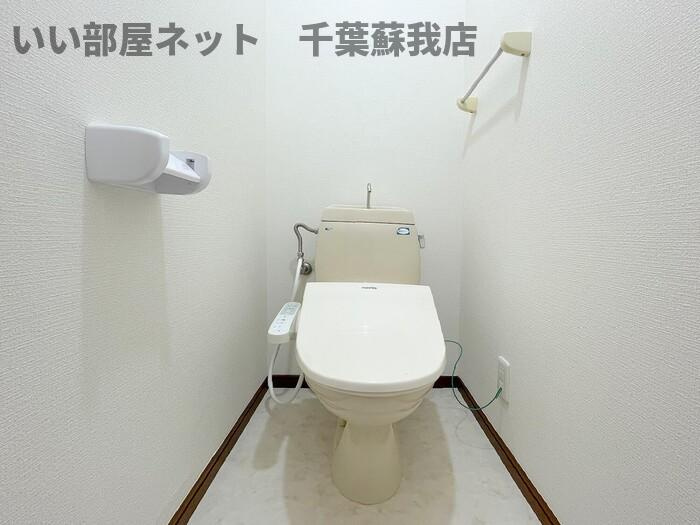 サンベルテ　Ⅴのトイレ|清潔感のあるトイレです