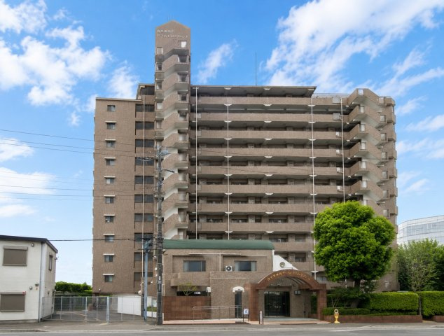 油井花見川アーバンコンフォートの外観|鉄骨鉄筋コンクリート造12階建て