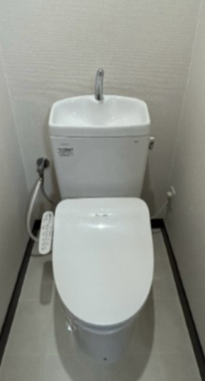 あきる野市二宮のアパートのトイレ