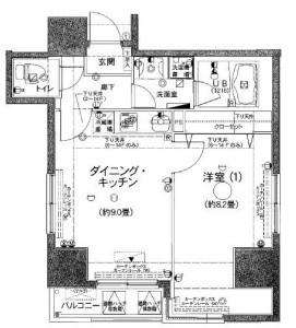 【間取り】 | グランフォース上野入谷 | 間取りです。