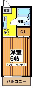 【間取り】 | いちょう荘