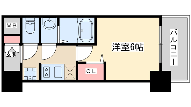 【間取り】 | プレサンス新大阪ストリーム