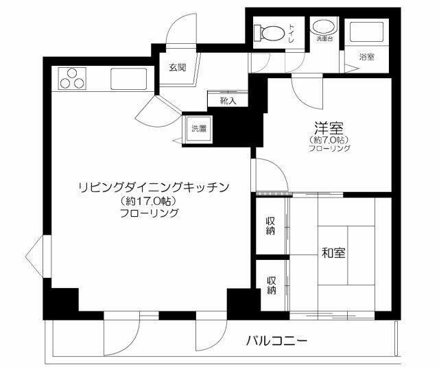 ニューライフ西早稲田の間取り