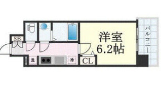 プレサンス難波デヴァンテの間取り|プレサンス難波デヴァンテ間取り
