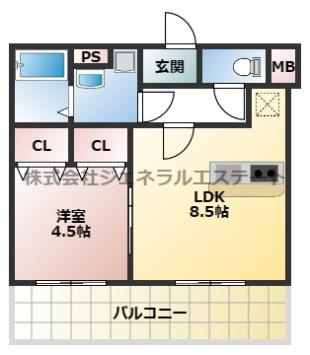 【間取り】 | KTIレジデンス寝屋川