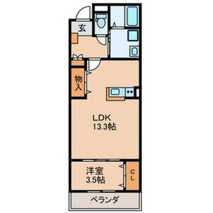 REGIES中百舌鳥の間取り