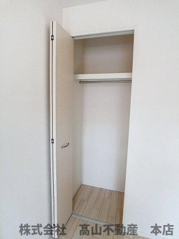 サウスサイドテラスの収納