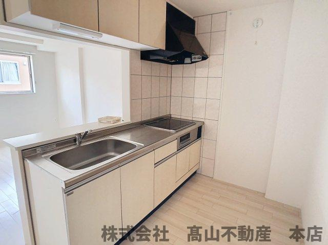 サウスサイドテラスのキッチン