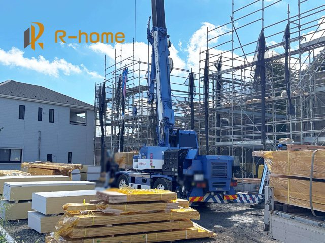 土浦市高岡第3　新築戸建て　1号棟の外観|ご予約を頂ければ、『平日』はもちろん『早朝』や『夜間』もご見学可能です♪お気軽にお申し付けください♪