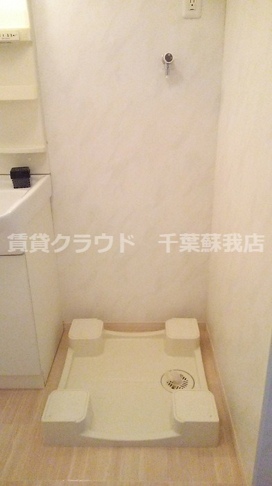 プライムコートの洗面所|室内洗濯機置き場