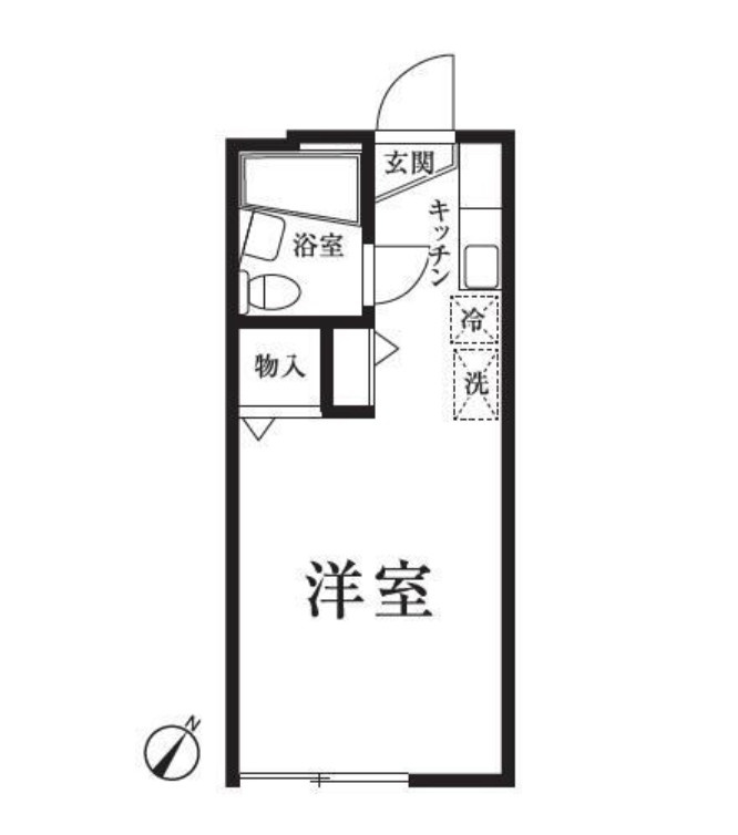 ポルシェ成増の間取り