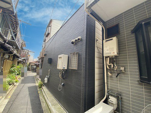 　上京区弁天町中古戸建の前面道路含む現地写真