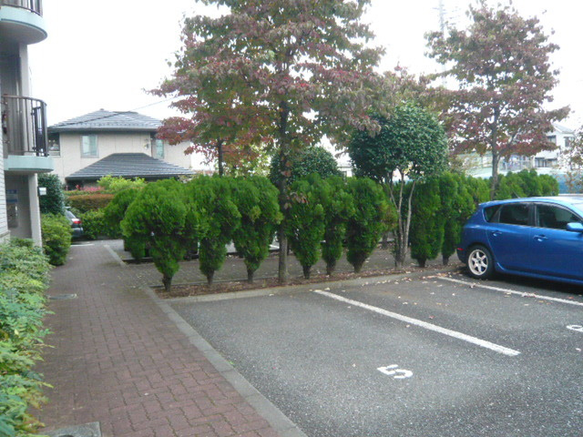 セゾン岩澤の駐車場