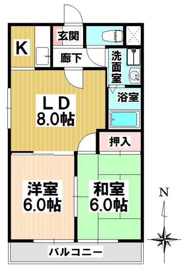 【間取り】 | サンパティーク日向
