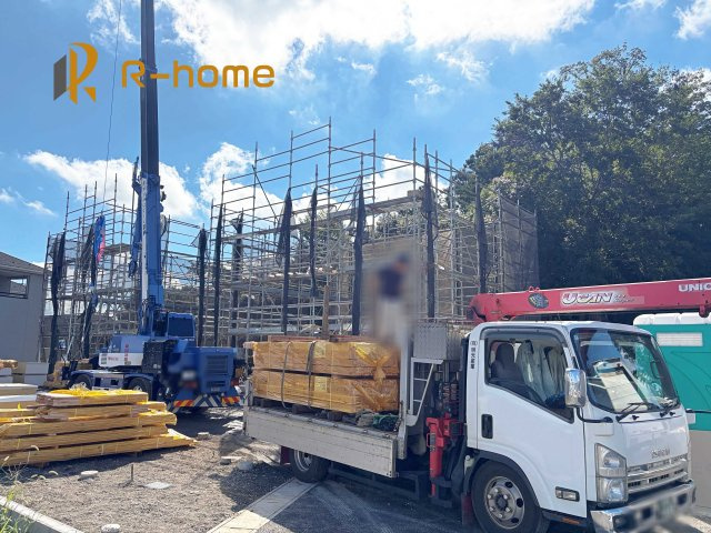 土浦市高岡第3　新築戸建て　2号棟の外観|ご予約を頂ければ、『平日』はもちろん『早朝』や『夜間』もご見学可能です♪お気軽にお申し付けください♪