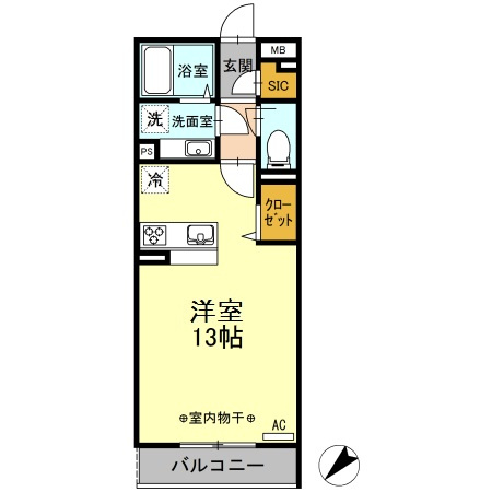 サンクフレールの間取り