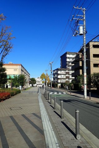 河田町ガーデン1号棟の周辺