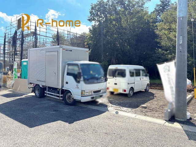 土浦市高岡第3　新築戸建て　3号棟の外観|ご予約を頂ければ、『平日』はもちろん『早朝』や『夜間』もご見学可能です♪お気軽にお申し付けください♪