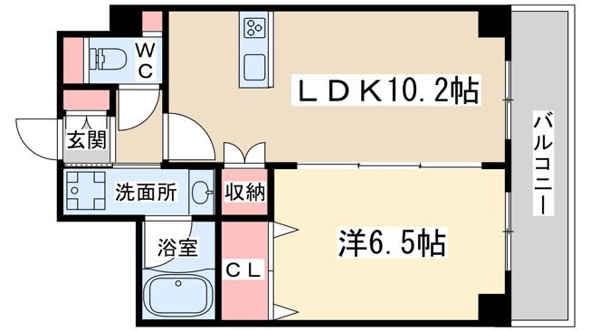 【間取り】 | レシェンテ西梅田