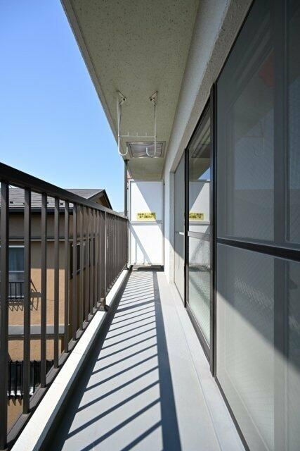 ペアシティ秀華一番館のバルコニー