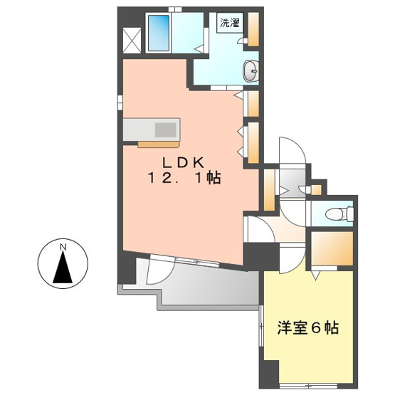 【間取り】 | リーベンコート（Lieben-Court） | お問合せはなご家おもてなし不動産へ。
リーベンコート（Lieben-Court）
