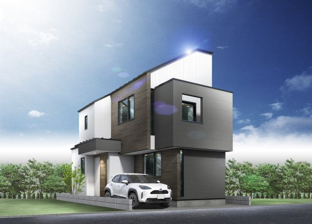 ＜LIBERi リーベリー＞練馬区北町8丁目　マルチアクセス　限定1棟の外観パース