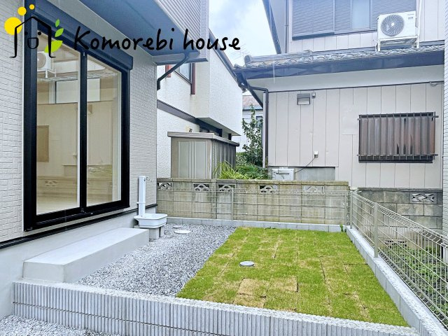 白岡市小久喜　2期　新築一戸建て　ブルーミングガーデン　01の庭|お庭です