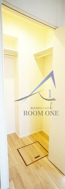 ＧｒａｃｅＲｅｓｉｄｅｎｃｅの収納|ウォークインクローゼットです。