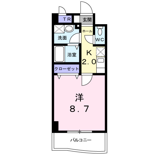 【間取り】 | ドエル57(ドエルゴジュウナナ)