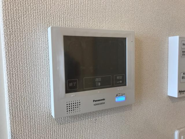 コスモスガーデンのセキュリティ|カメラ付インターホン