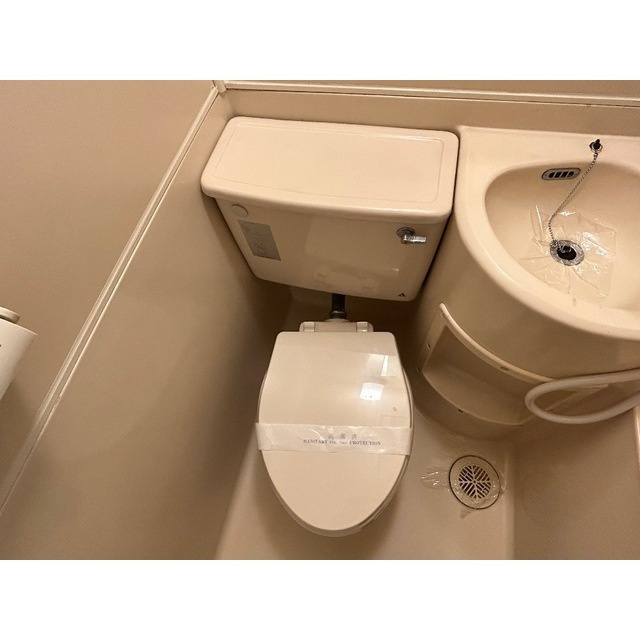 リバーハイツⅡのトイレ|ゆったりとした空間のトイレです