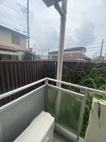 ブライトネス北鴻巣のバルコニー