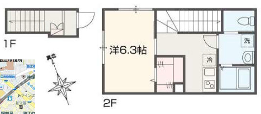 メルラス和泉多摩川の間取り