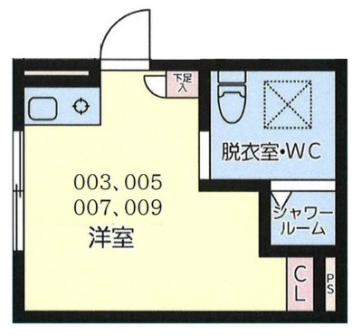 nibiの間取り