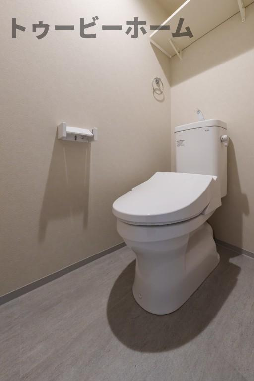 ルノン東所沢のトイレ|ゆったりとした空間のトイレです