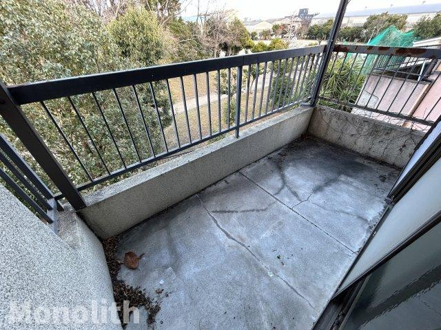 小田町戸建のバルコニー