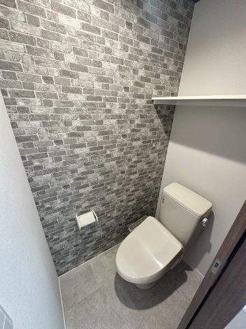 Cassolo北越谷Ⅰのトイレ|ゆったりとした空間のトイレです