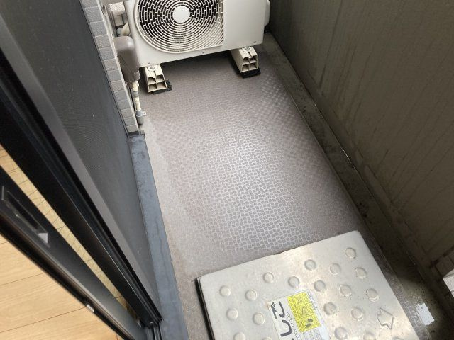 ルーブル清澄白河弐番館のバルコニー
