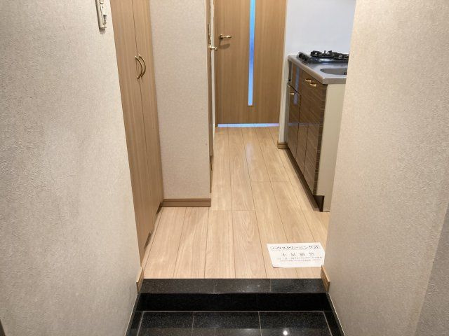 ルーブル清澄白河弐番館の玄関