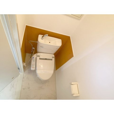 風見鶏グランドハイツⅠのトイレ|シンプルで使いやすいトイレです