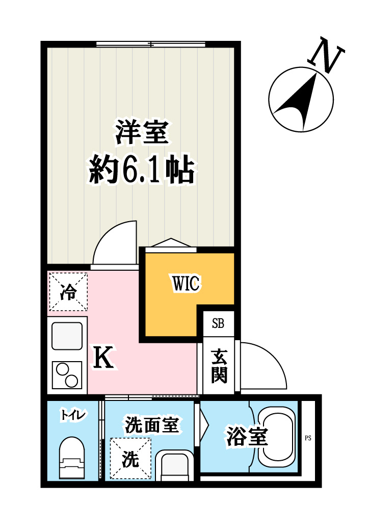 キャメル大成の間取り