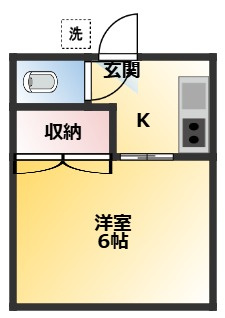 本田マンション1号棟の間取り
