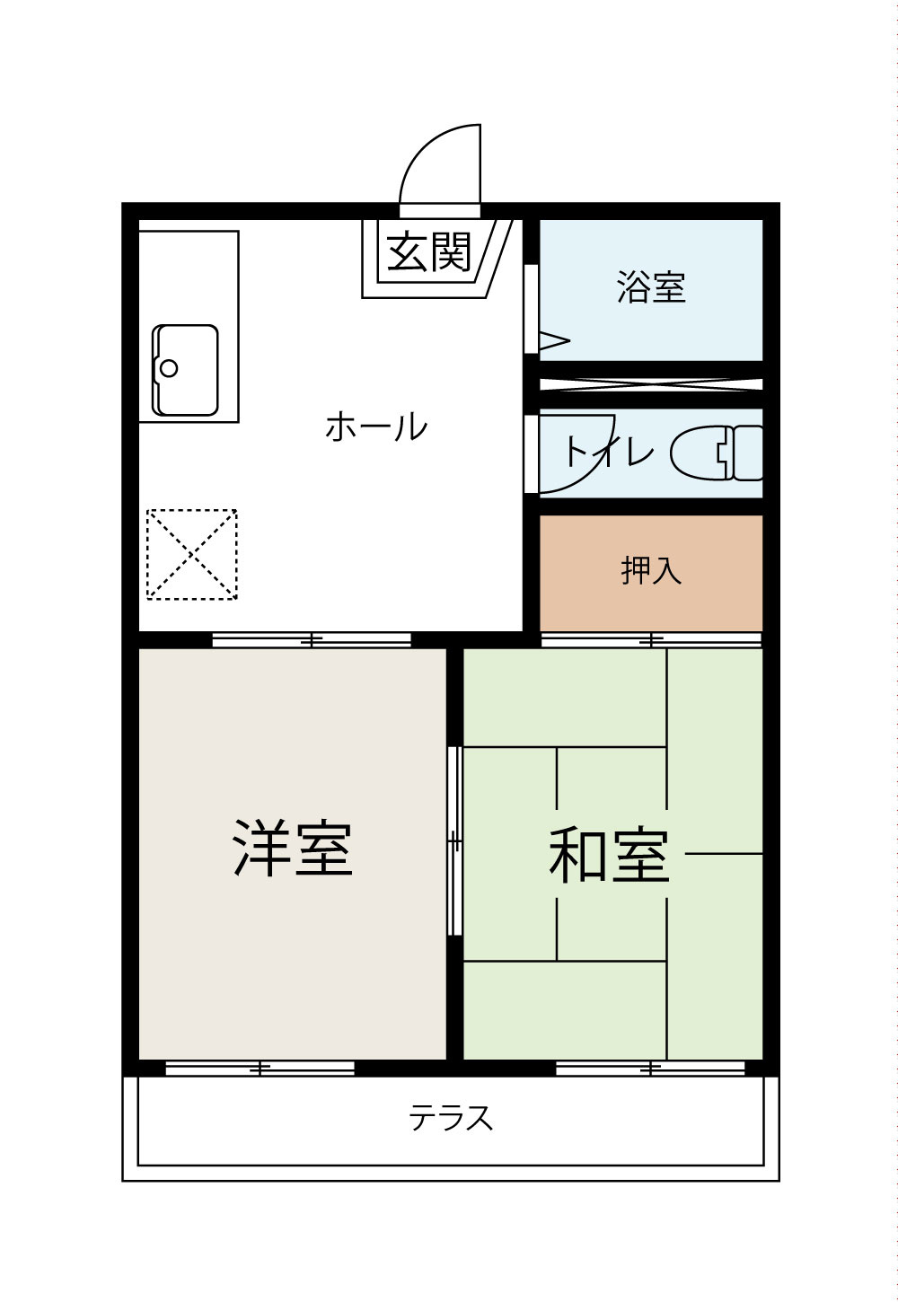 クラシコTの間取り